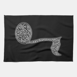 Serviette de note de musique