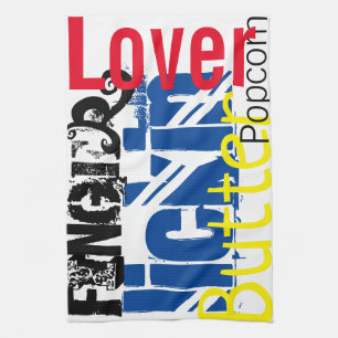 Serviette de nuit pour film sur le beurre de maïs