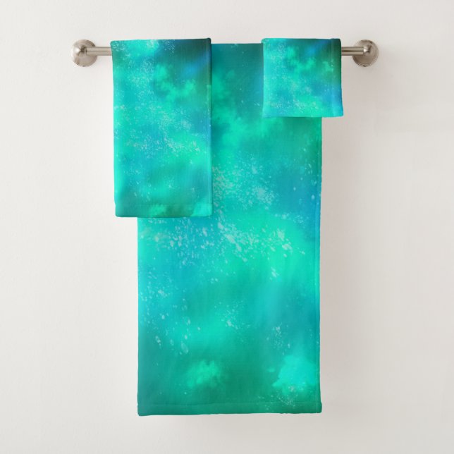 Serviette de nuit Sky Emerald (En situation)