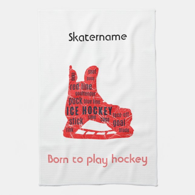 Serviette de patinage de hockey sur glace - Patina (Vertical)