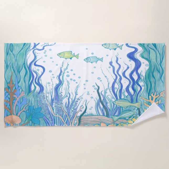 Serviette de plage (Devant)