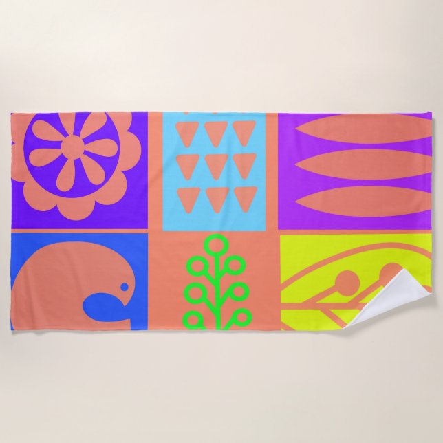 Serviette de plage (Devant)