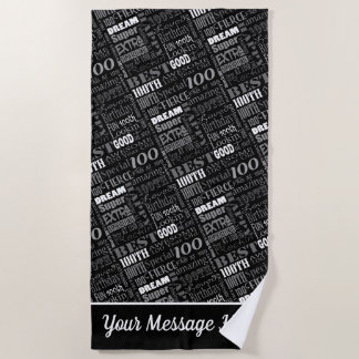 Serviette De Plage 100e anniversaire spécial cadeaux personnalisés