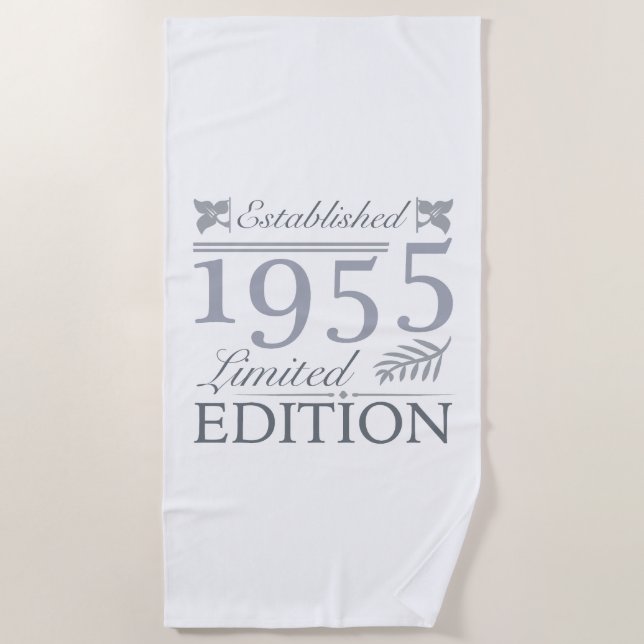 Serviette De Plage 1955 Limited Edition 70e anniversaire (Devant)