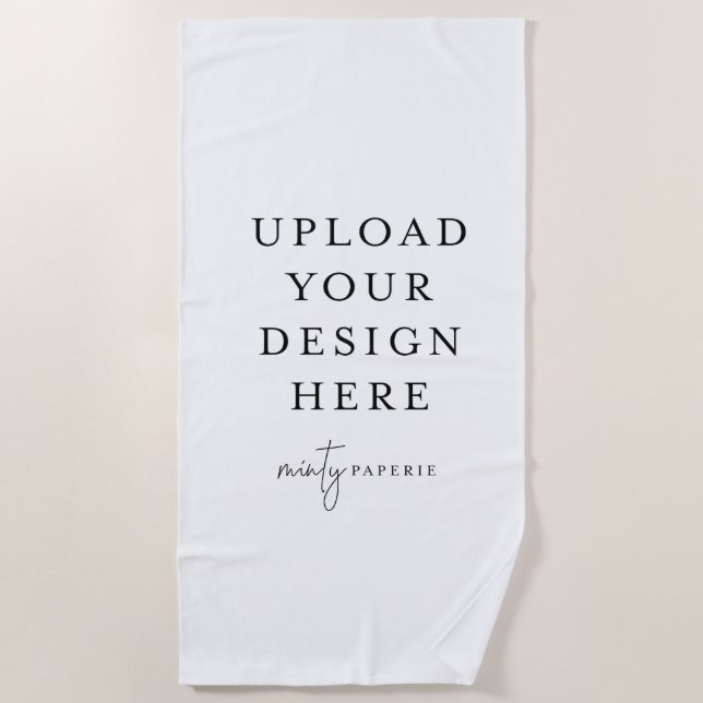 Serviette de plage 70 po x 35 po (Devant)