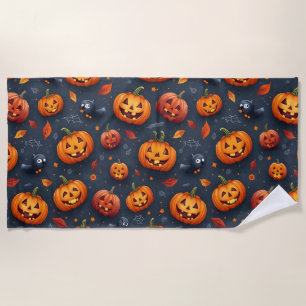 Serviette de plage à thème Halloween