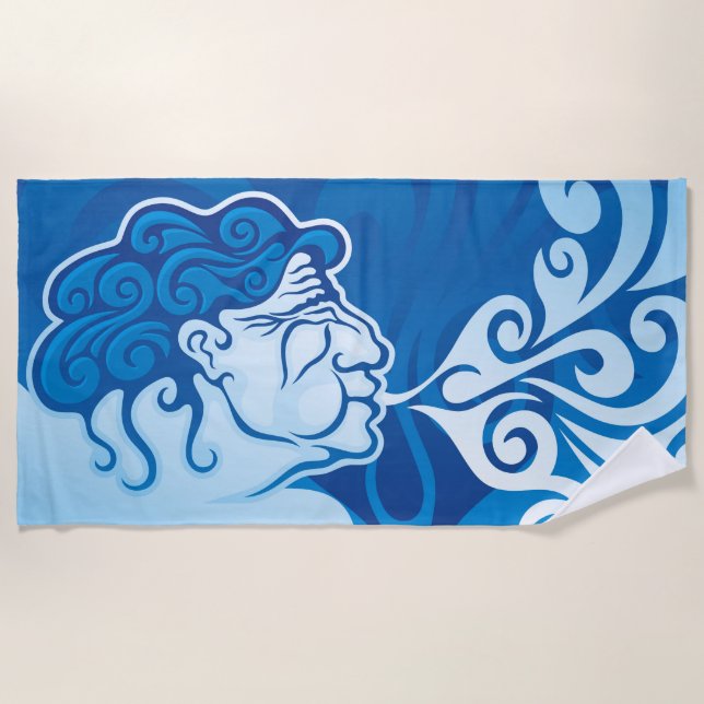Serviette De Plage Aeolus (Devant)