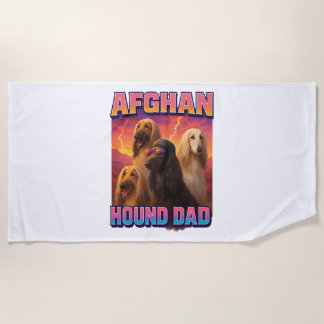 Serviette De Plage Afghan Hound