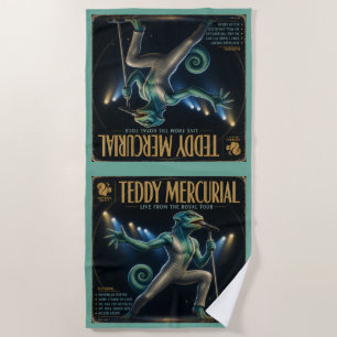 Serviette De Plage Album Teddy Mercurial ; une parodie