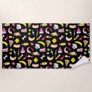 Serviette De Plage Alimentation