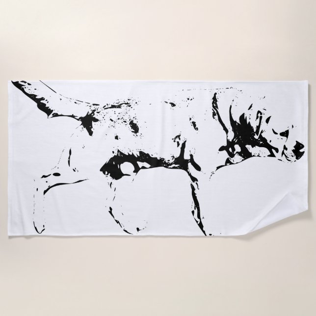 Serviette De Plage Aller de l'avant (Devant)