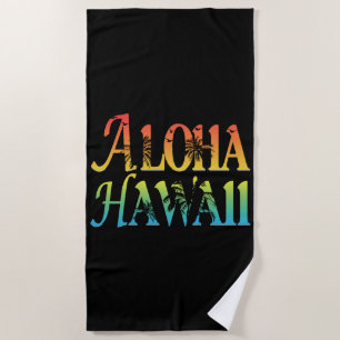 Serviette De Plage Aloha Hawaii