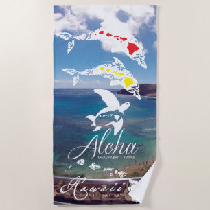 Serviette De Plage Aloha Hawaii
