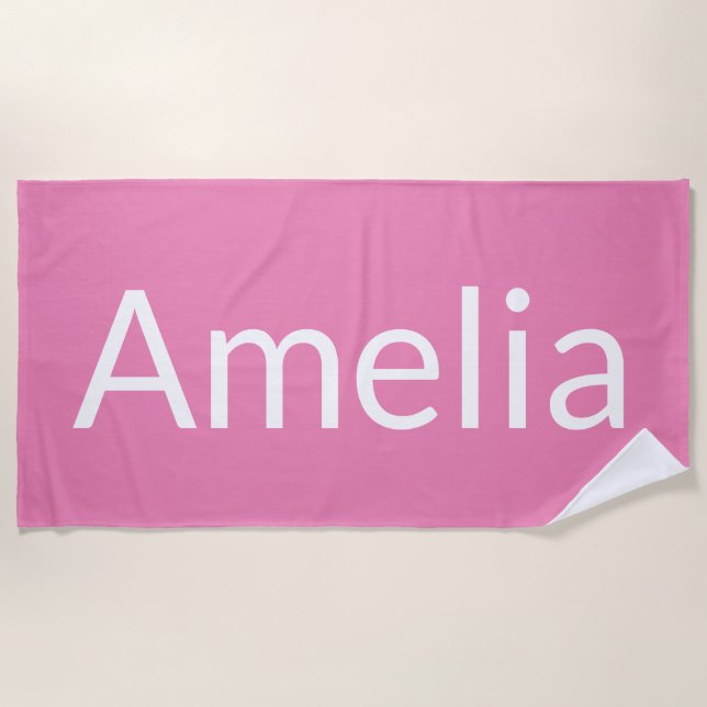 Serviette De Plage Amelia (Devant)