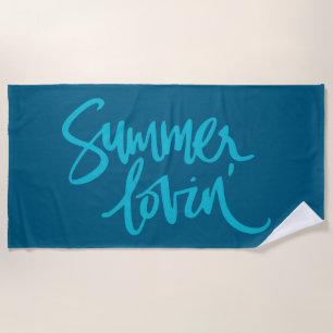 Serviette De Plage Amour d'été