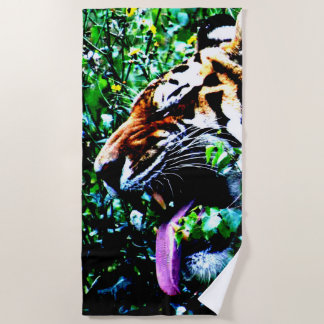 Serviette De Plage Amur Tiger btcna