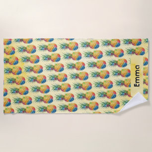 Serviette De Plage Ananas