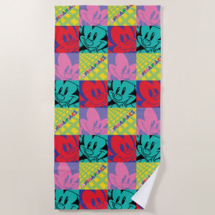 Serviette De Plage Animaniacs Warner Siblings Pop Art Graphic