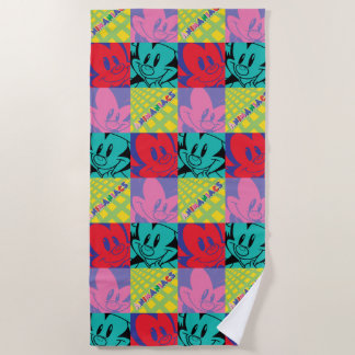 Serviette De Plage Animaniacs | Warner Siblings Pop Art Graphic