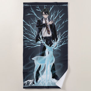 Serviette De Plage Anime HARRY POTTER™ Stag Patronus