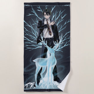 Serviette De Plage Anime HARRY POTTER™ Stag Patronus