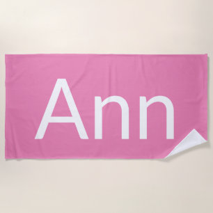 Serviette De Plage Ann