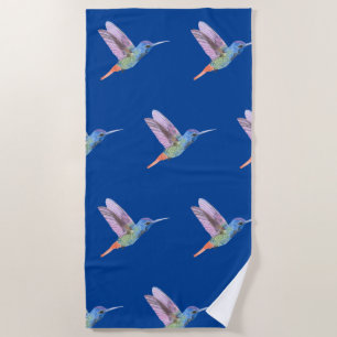 Serviette De Plage Aquarelle Oiseau de mer Oiseau de mer Art de la na