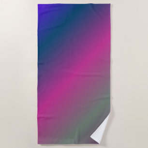 Serviette De Plage Arc-en-ciel coloré