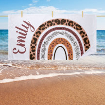 Serviette De Plage arc-en-ciel, couleur arc-en-cie