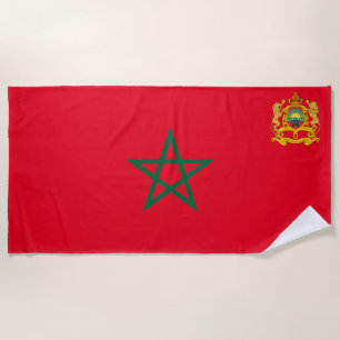 Serviette De Plage Armoiries du Maroc  