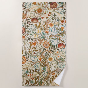 Serviette De Plage Art floral acanthus vintage de William Morris