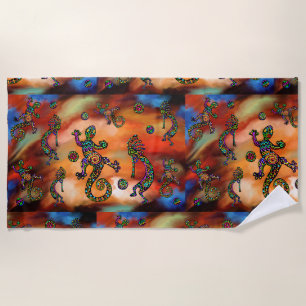 Serviette De Plage Art Kokopelli