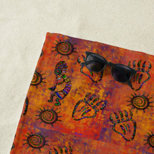 Serviette De Plage Art Kokopelli