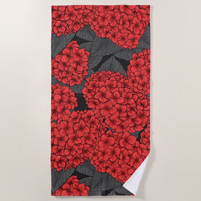 Serviette De Plage Arygdale rouge (Devant)
