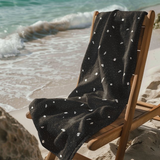 Serviette De Plage Astronomie spatiale Motif sans couture (Créateur téléchargé)