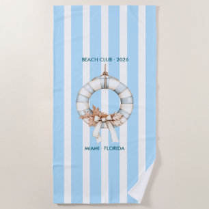Serviette De Plage Automne - Club de plage Chic Côté Mer