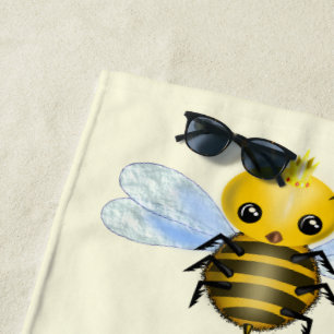 Serviette de plage Baby Queen Bee - Choisissez les