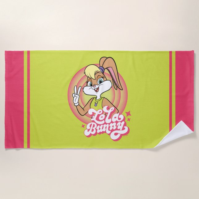 Serviette De Plage Bagues Lola Retro LOONEY TUNES™ (Devant)