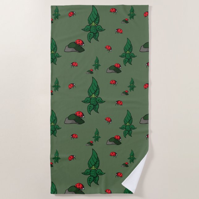 Serviette De Plage Balade dans le Woods Beach Towel (Devant)