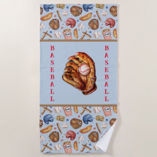Serviette De Plage Baseball