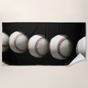 Serviette De Plage Baseballs