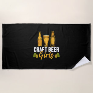 Serviette De Plage Bateau à bière Bateau à bière Filles à bière Anniv