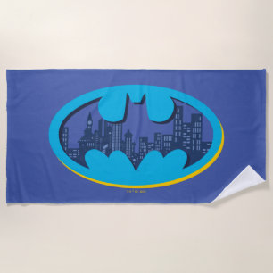 Serviette De Plage Batman Symbole de la ville d'Arkham
