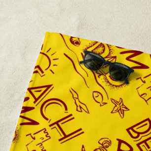 Serviette De Plage Beach Bum Papa