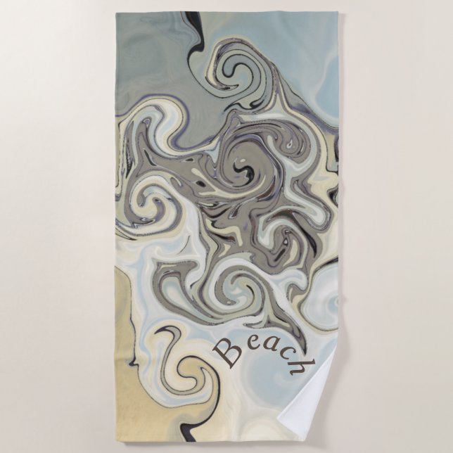 Serviette De Plage Beach design (Devant)