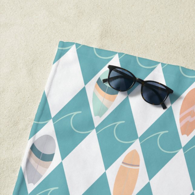 Serviette De Plage Beach Towel (En situation)