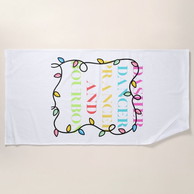 Serviette De Plage Beach Towel (Devant)