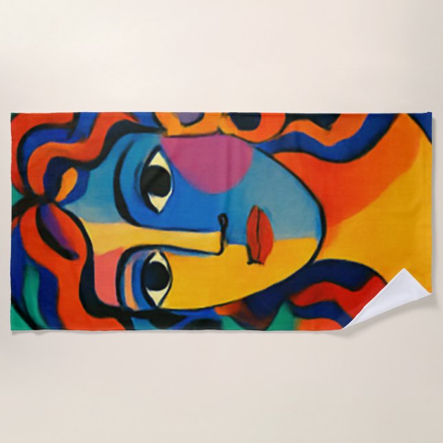 Serviette De Plage beach towel (Devant)