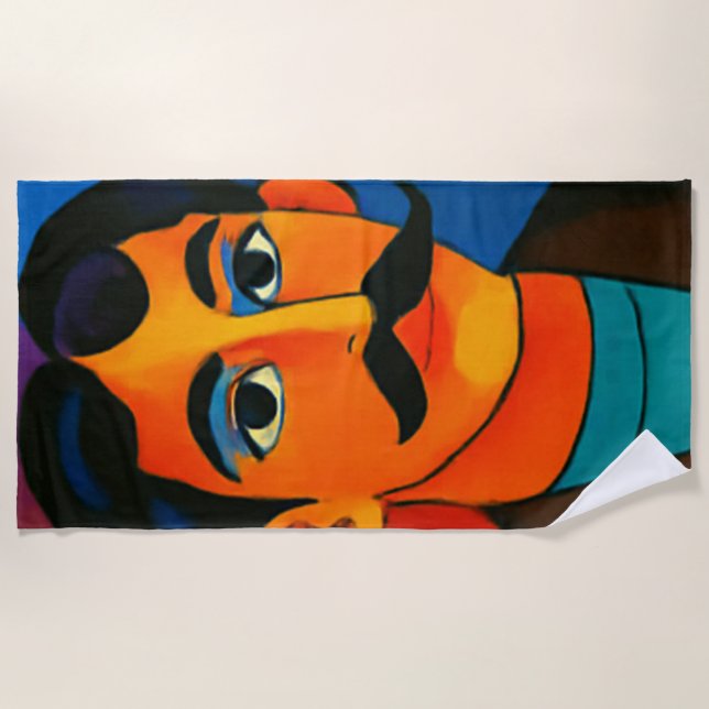 Serviette De Plage beach towel (Devant)