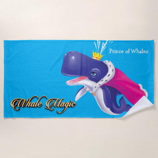 Serviette De Plage Beach Towel Prince of Whales